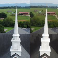 Steeple-Cleaning-Performed-in-Maryville-TN 0